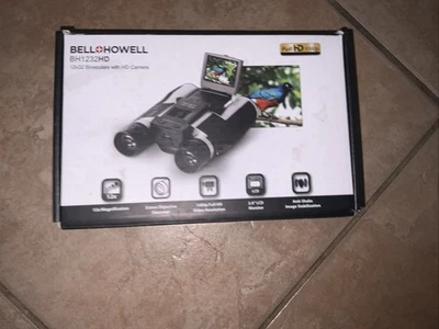 Bell & Howell 1080p Full HD Camcorder Binoculars BH1232HD Black & Gay - Image 1 of 4