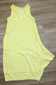 Abito giallo senza maniche LUUKAA taglia 10 US - Foto 1 di 8