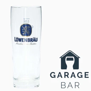 Single Lowenbrau Beer Glass Half Pint Tall 25cl Brand New - Picture 1 of 2