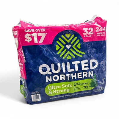 Quilted Northern Ultra Soft & Strong 2-Ply Toilet Paper - 32 Rolls - Image 1 of 2