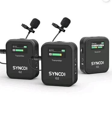 SYNCO G2 Series digital 2.4GHz 2-person wireless microphone system - Image 1 of 4