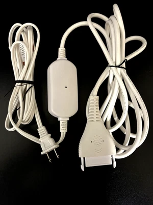 BERKSHIRE WHITE REPLACEMENT POWER CORD for Life Plush Heated Throw HL-GJT-03