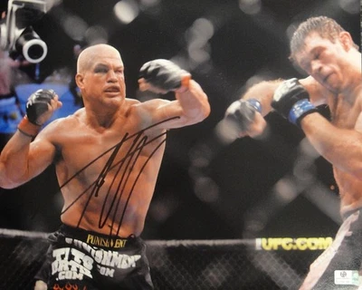 Foto autografiada a mano por Tito Ortiz 11x14 UFC MMA Fighter GA 758188 Foto 1 de 2