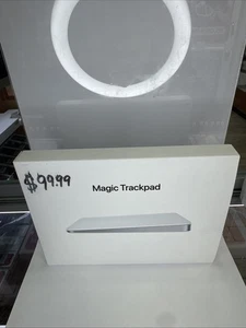 Apple Magic Trackpad A1535 White Wireless USB-C Bluetooth Multi-Touch Surface - Picture 1 of 5