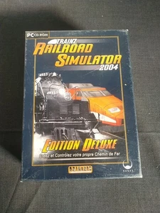 pc spiel big box traiz railroad simulator 2004 luxus edition neu im blister  - Bild 1 von 3
