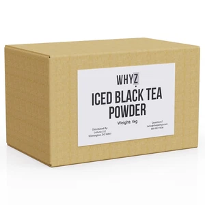 Whyz Pure Iced Tea Powder 1 kg, No Fillers, Lab Tested, Ships 1-3 Business Days - Picture 1 of 8