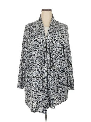 Cárdigan azul Ulla Popken 20 Plus para mujer Foto 1 de 4