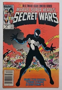 Marvel Super Heroes Secret Wars #8 Ursprung des schwarzen Spider-Man/Gift Kostüm  - Bild 1 von 7