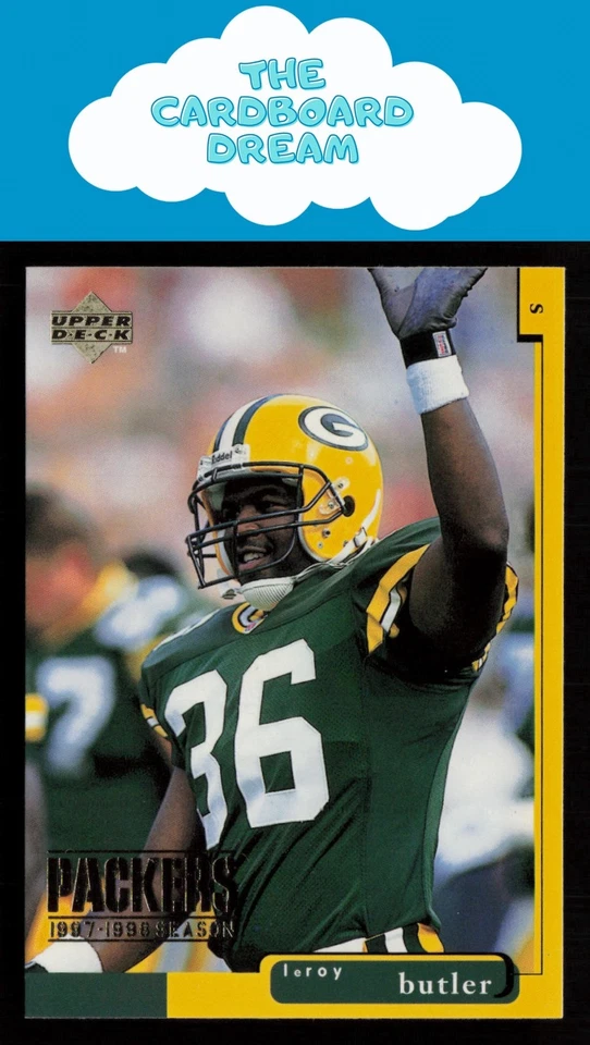 LeRoy Butler 1998 Upper Deck ShopKo Green Bay Packers I #GB15 HOF - Image 1 of 2