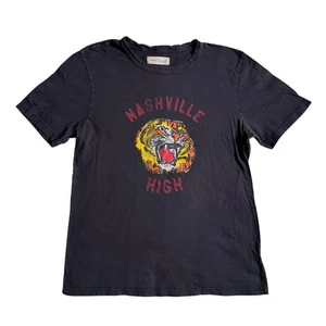 Imogene and Willie Men's T-Shirt Graphic Tee Nashville High Tiger Grunge Logo - Picture 1 of 7