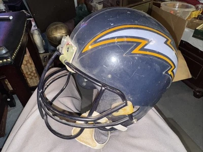 NFL San Diego Chargers Throwback Riddle Full Size Helmet Rare - Image 1 of 4