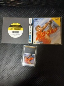 PC ENGINE HU PC Engine Power Golf POWER GOLF Japan Region