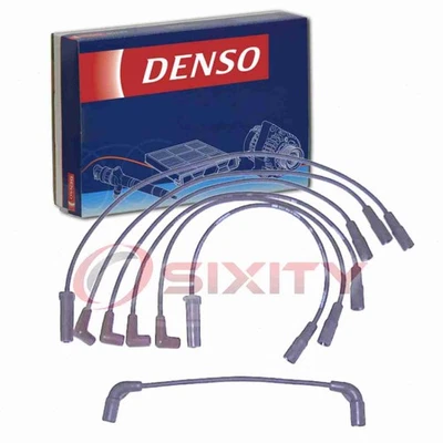 Denso Spark Plug Wire Set for 1999 GMC P3500 4.3L V6 Ignition Plugs Coils tb - Image 1 of 4