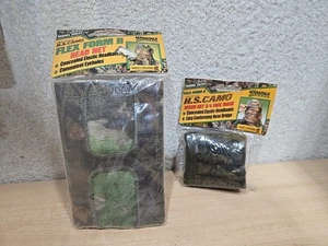 Lot Hunter Specialties H.S. Flex Form ll 3/4 Face Mask Nylon Net Hunting NEW - Picture 1 of 4