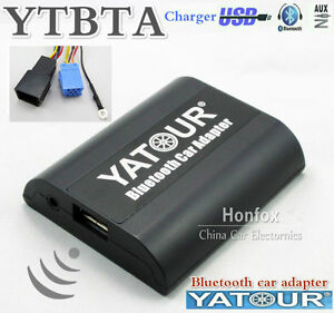 Yatour YT-BTA Bluetooth Adapter A2DP for 8pin VW Audi Skoda Seat Quadlock Aux 