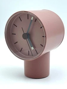 Ikea : New Bondtolvan Analog Pale Pink Alarm Clock 3 ¼  x 3 ½" : Designer Probyn - Picture 1 of 13