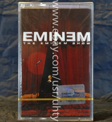 EMINEM ... SHOW BROWN INSERT RARE UKR ORIGINAL TAPE CASSETTE BEST RAP ALBUM - Image 1 of 3
