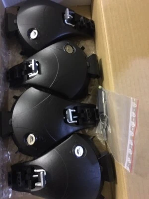 ¡Solo soportes para portaequipajes de techo! Para Seat Altea XLFreetrak, León ST Ibiza con rieles empotrados Foto 1 de 3