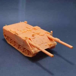 3D Printed 1/72 German Twin-Gun Devil VT1-2 Tank Experimental Model Kit - Bild 1 von 4