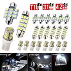 For Nissan 20X LED Interior Lights Bulbs Kit Car Trunk Dome License Plate Lamp