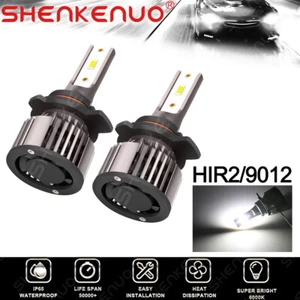 Fit For Ford Edge 2011-2014 LED 9012 HIR2 Headlight Bulbs Hi Low Beam Canbus Kit - Imagen 1 de 11