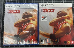 Brand New Sealed NBA 2K23 For Sony PlayStation 5 PS5 - Michael Jordan Slip Cover - Picture 1 of 3