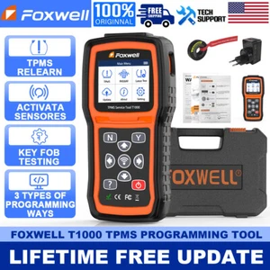 Foxwell TPMS Relearn Tool Tire Pressure Monitor Sensor Activate Decode Scan Tool - Foto 1 di 19
