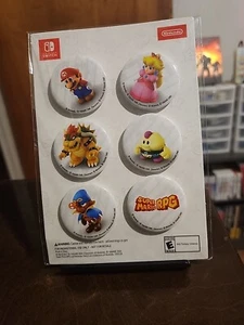 Nintendo Switch Super Mario RPG 6 piece button set - Picture 1 of 8
