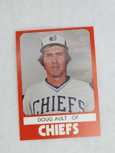 1980 TCMA Minor League Syracuse Chiefs #2 Doug Ault M2