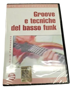 Groove und Basstechniken Funk DVD Pädagogisch Videokurs Buch Italienisch Kurs - Bild 1 von 5