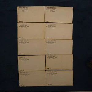 Lot of 10 1968 US Mint Uncirculated P&D Sets - Free Shipping USA - Picture 1 of 4