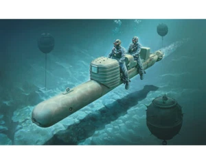 Italeri 5621 S.L.C. Maiale with crew 1:35 modellismo - Foto 1 di 12