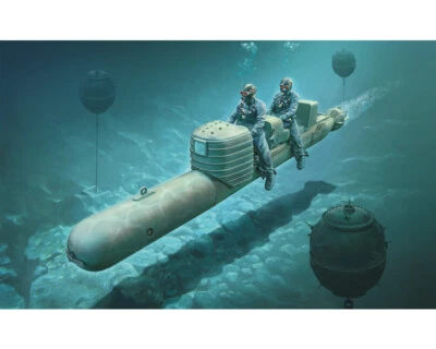 Italeri 5621 S.L.C. Maiale with crew 1:35 modellismo - Immagine 1 di 4