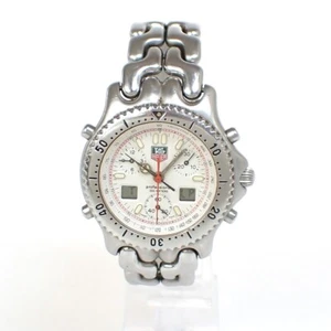 Orologio da polso TAG HEUER logo SEL CG1111-0 quarzo acciaio inox argento 71LC518 - Foto 1 di 15