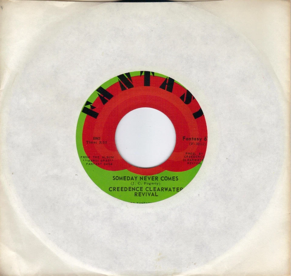 CREEDENCE CLEARWATER Someday Never Comes / Tearin' Up The  original 45 from 1972 - Image 1 of 1