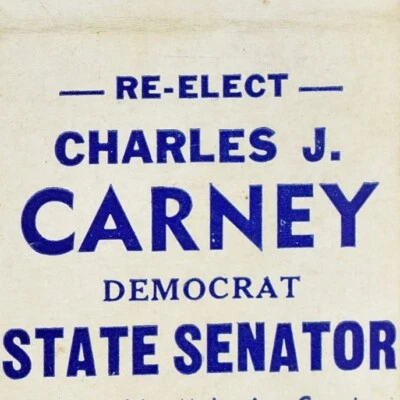 Años 70 Stephen R Olenick Charles J Carney Senado Estatal Senador Condado Mahoning Ohio - Imagen 1 de 3