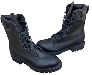 Honeywell 3050 Wildland Firefighting Boots Men 7 Black Leather Combat Military T - Picture 1 of 8