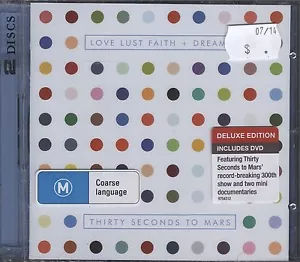 Thirty Seconds to Mars Love Lust Faith + Dream 2 DISC Brand New - Picture 1 of 2