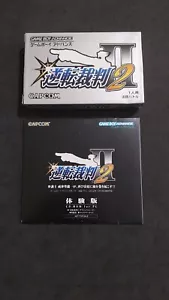 ACE ATTORNEY 2 CON CD PC NOT FOR RENT NINTENDO GAMEBOY ADVANCE JAP USATO RARO - Imagen 1 de 13