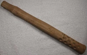 Nuevo de Lote Antiguo KEN-TOOL AKRON, O Mango de Herramienta de Madera con Patrón de Agarre 17" - Imagen 1 de 8