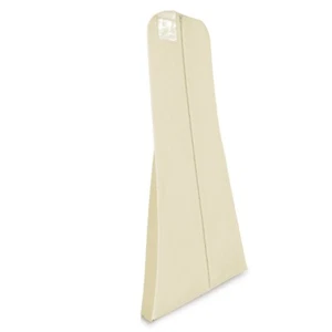 Hoesh Pack 4 Breathable Long Zipped Bridal Wedding Dress Bag Covers Garment Bags - Picture 1 of 22