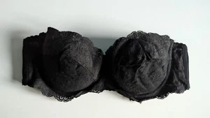 VTG Padded Lilyette Bra Size 34A Strapless Lace #0853 Wonder Miracle NWOT 1990s - Picture 1 of 7