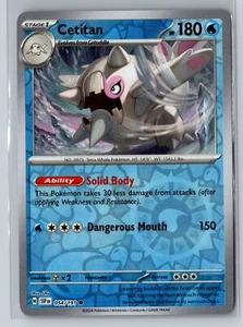 Pokemon Surging Sparks #054/191 Cetitan Reverse Holo - Picture 1 of 2