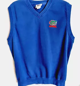 Lee Sport Florida Gators V-Ausschnitt Baumwolle Polyweste Größe XL blau ärmellos - Bild 1 von 6