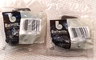 Bisagras de gabinete Belwith P143-AB, 7855551430, lote de 2 con 2 por paquete (rth5522) Foto 1 de 3