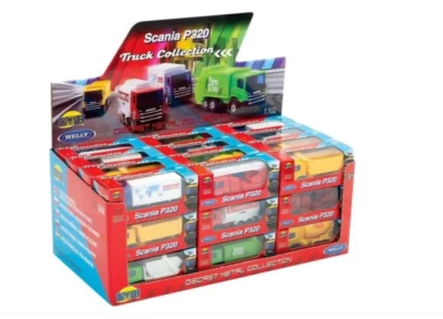 Scania P320 Swedish Lorry Truck Model Toy Diecast 1:102 Scale Welly - Image 1 of 2