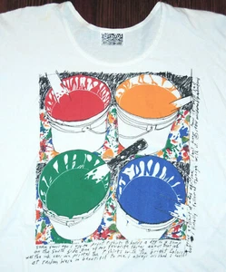 T-Shirt Vintage Paint Buckets Wildwood Productions Kunst Malerei Einzelnaht L - Bild 1 von 7