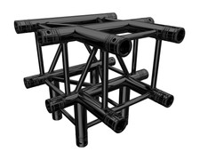 GLOBAL TRUSS F34 P 4-Weg Ecke T40 4-P Truss stage black Club DJ Messebau Bühne