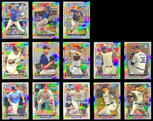 13 Bowman Chrome Refractors /500 - 2014 Hosmer - Zobrist - Gio - Ryu - MLB - ND - Picture 1 of 2
