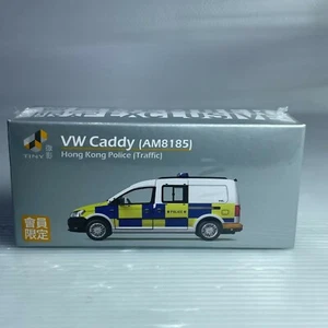 1/64 TINY VW Volkswagen Caddy AM8185 Hong Kong Police Traffic ATC64930 - Picture 1 of 1